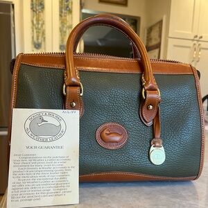 VINTAGE Dooney & Bourke Olive Green from 1989
